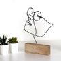 Aberto Design Objeto Decorativo M-037 Negro